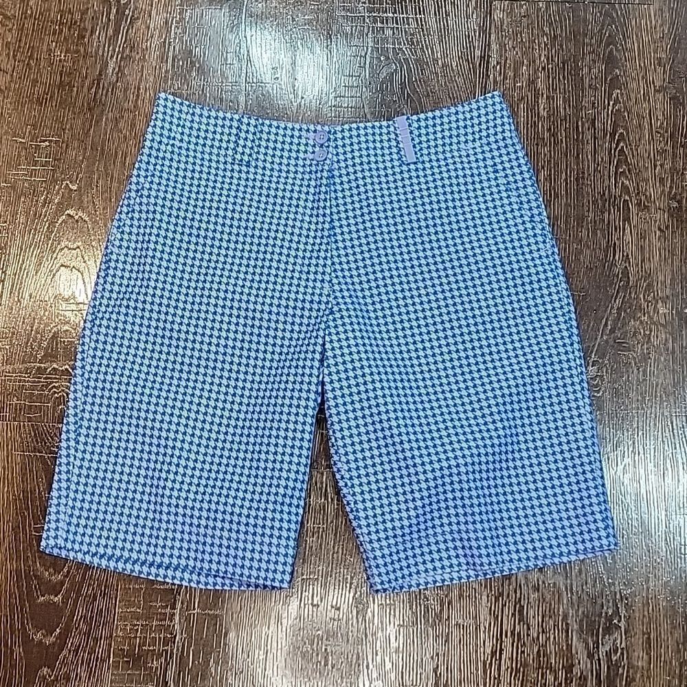 Nike Golf Blue Checkered Fit-Dry Golf Pants - Picture 11 of 16